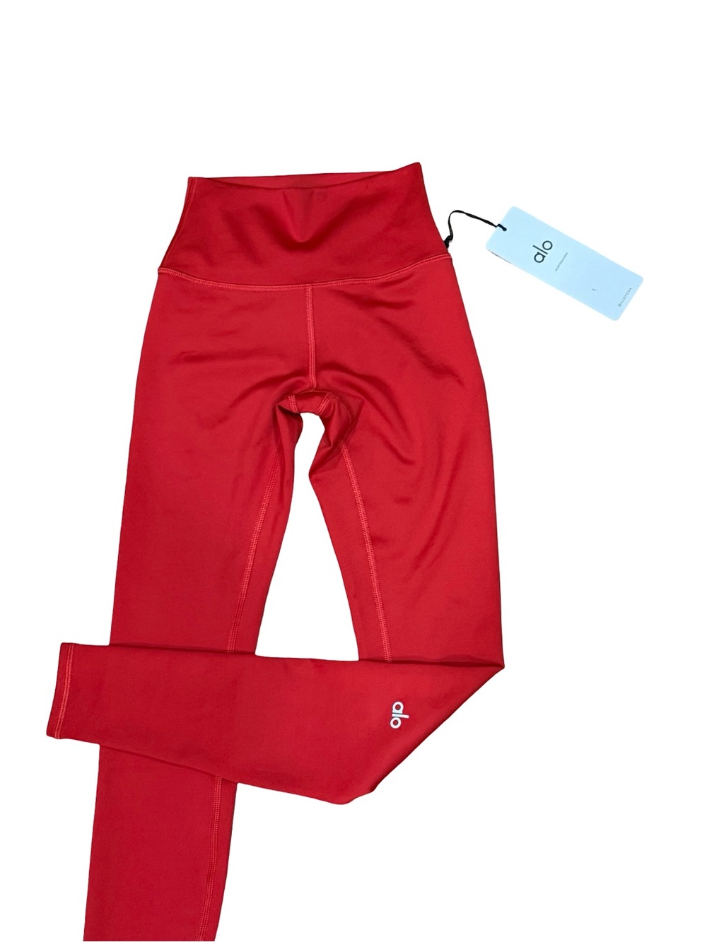 ❤️ NWT Alo Yoga 7/8 High-Waist Airlift Legging Classic Red Size XXS - Picture 10 of 16